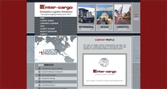 Desktop Screenshot of inter-cargo.com